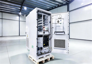 Foldable PV container and grid-scale storage