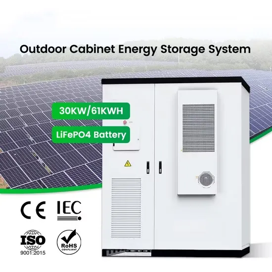 Comparison between a 20kW outdoor photovoltaic cabinet and a diesel engine