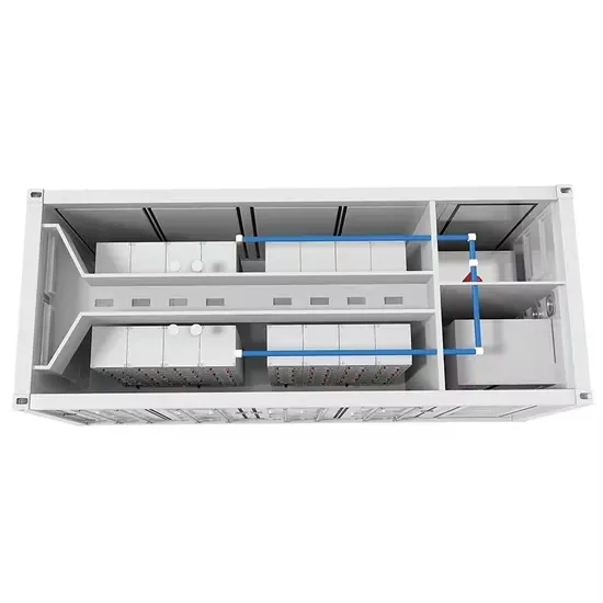 How many cells does the solar container battery module have 