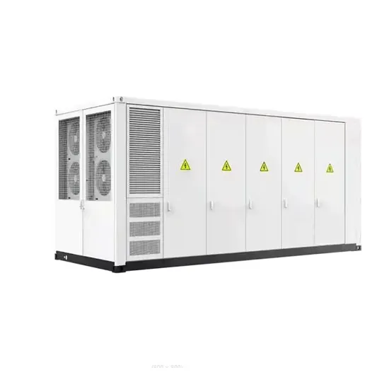 User-side mobile solar container lithium battery energy storage power station