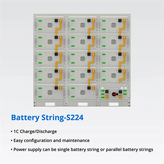German Power Storage Cabinet 2MWh Warranty