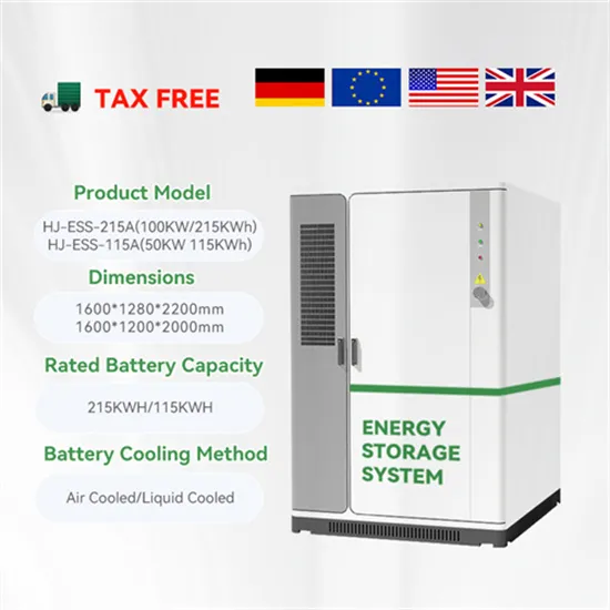 Photovoltaic energy storage component manufacturers